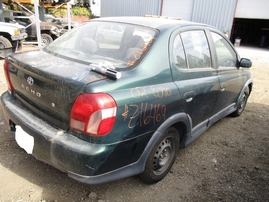 2002 TOYOTA ECHO GREEN 1.5L MT Z16469